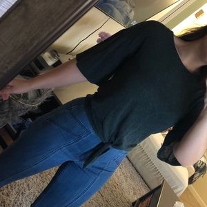 Relaxed Dark Green Top